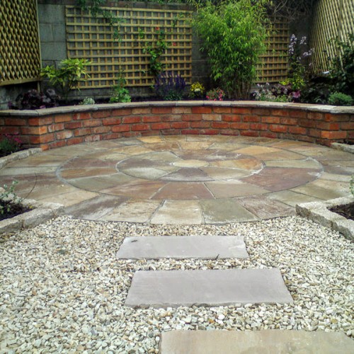 Circle Patio Design