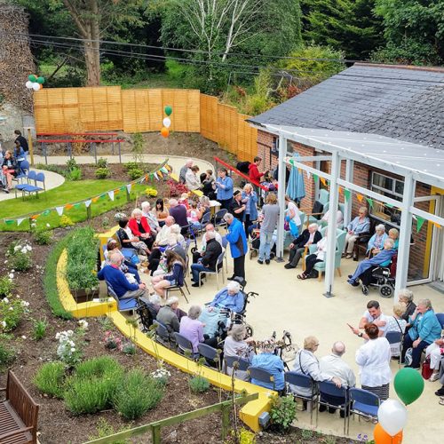 Completion of St. Clare's Dementia Friendly Garden